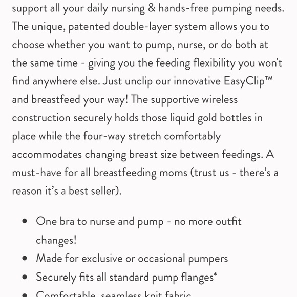 Maternity KINDRED BRAVELY NURSING BRAS*Bundle of 2*Medium/Busty*Black & Nude - Picture 11 of 12